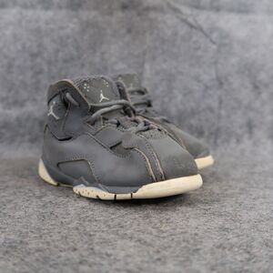 Nike Air Jordan Sneakers True Flight Toddler Baby 7 High Top Basketball Grey Kid